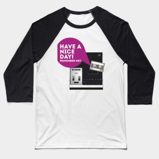 Remember Your Cassette Player Baseball T-Shirt